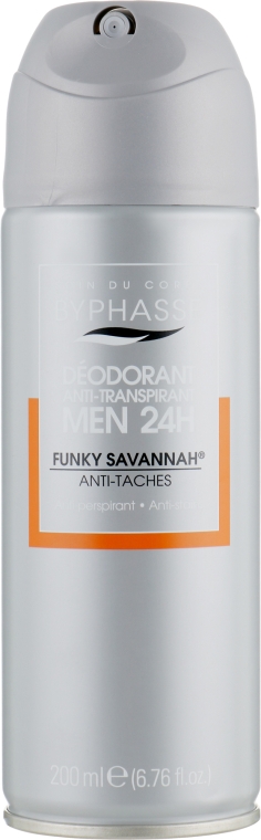 Дезодорант для мужчин - Byphasse 24h Men Deodorant Funky Savannah