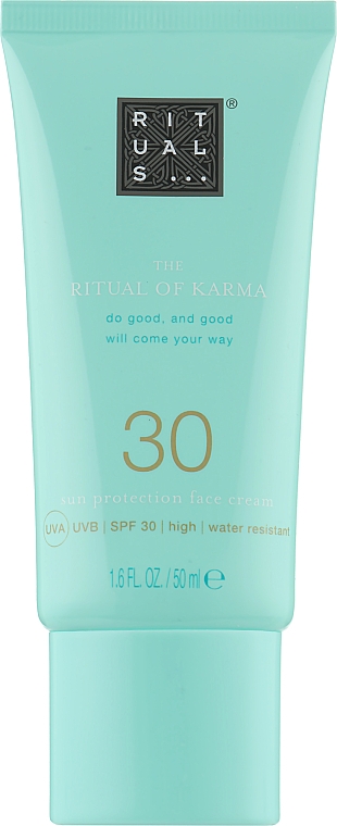 Солнцезащитный увлажняющий крем для лица - Rituals The Ritual of Karma Sun Protection Face Cream SPF30 — фото N1