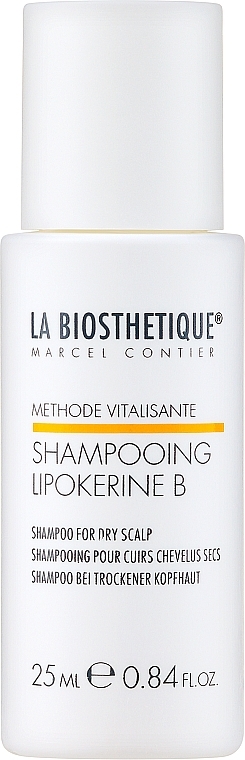 Шампунь для сухой кожи головы - La Biosthetique Methode Vitalisante Lipokerine Shampoo B (мини) — фото N1
