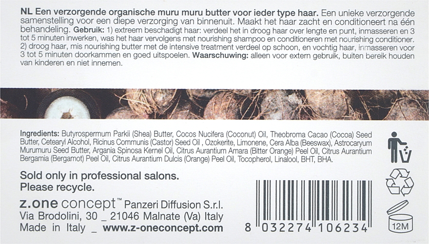 Живильне масло для волосся - Milk Shake Integrity Nourishing Muru Muru Butter — фото N3