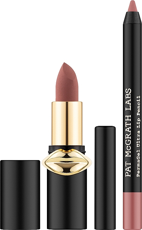 Набор для губ - Pat McGrath Pouty Lips Starter Kit (lipstick/1.2 g + l/pencil/0.8 g) — фото N1