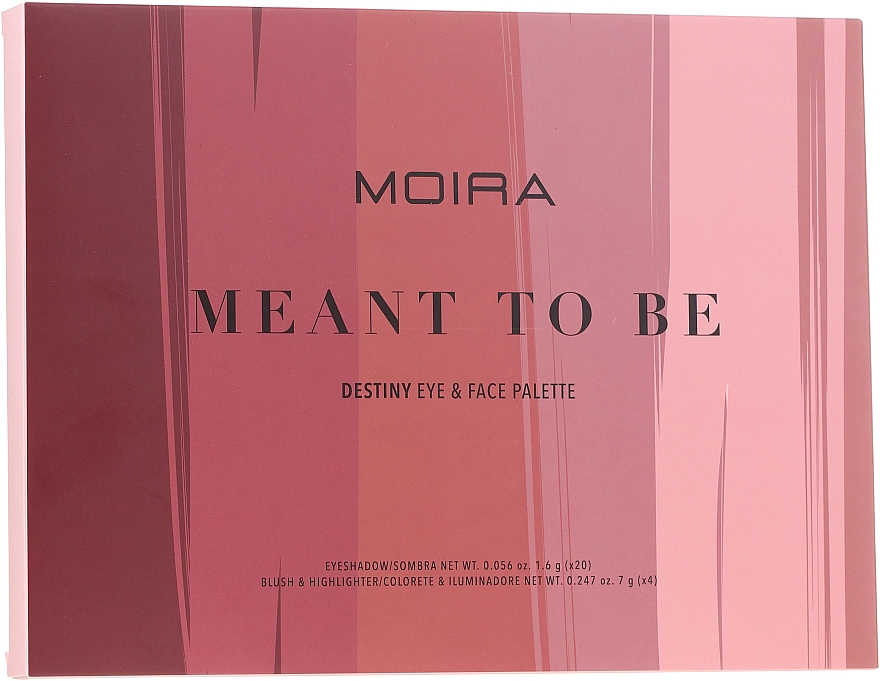 Палетка для макияжа - Moira Meant To Be Eye & Face Palette — фото N3
