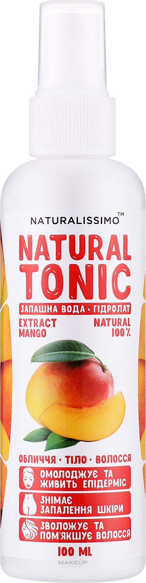 Гидролат манго - Naturalissimo Mango Hydrolate — фото 100ml