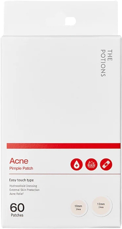Пластир від прищів - The Potions Acne Pimple Patch — фото N1