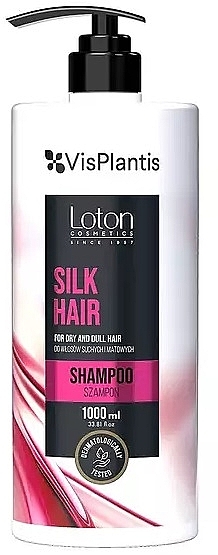 Шампунь для волосся з екстрактом шовку - Vis Plantis Loton Silk Hair Shampoo — фото N2