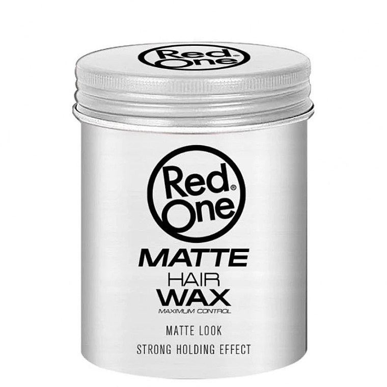 Воск для укладки волос - RedOne Matt Hair Wax White — фото N1