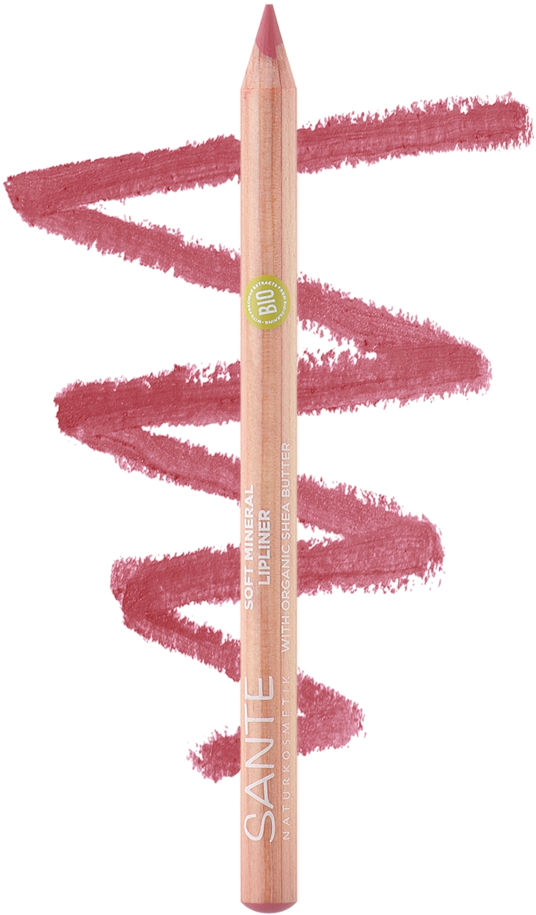 Олівець для губ - Sante Soft Mineral Lipliner — фото 03 - Playful Rose