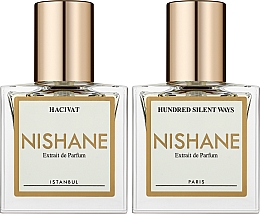 Nishane Hacivat & Hundred Silent Ways - Набір (parfum/2*15ml) — фото N2