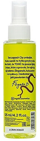 Ingrid Cosmetics Fagata Toxic - Мист для тела — фото N2