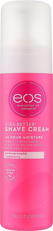 Крем для бритья "Гранат-малина" - EOS Pomegranate Raspberry Ultra Moisturizing Shave Cream — фото N1