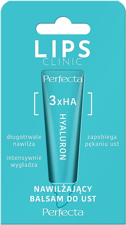 Бальзам для губ - Perfecta Lips Clinic 3x Hialuron — фото N1