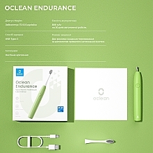 Электрическая зубная щетка Oclean Green - Oclean Electric Toothbrush Green — фото N6