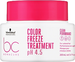 Маска для фарбованого волосся - Schwarzkopf Professional Bonacure Color Freeze Treatment pH 4.5 — фото N2