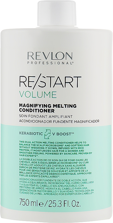 Кондиционер для объёма волос - Revlon Professional Restart Volume Magnifying Melting Conditioner — фото N3