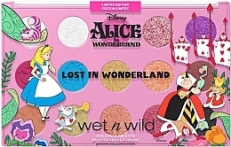 Духи, Парфюмерия, косметика Палетка для макияжа глаз и лица - Wet N Wild Alice in Wonderland Lost In Wonderland Eye & Face Palette
