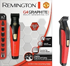 Духи, Парфюмерия, косметика Набор для стрижки - Remington G4 Graphite Series Manchester United PG4005