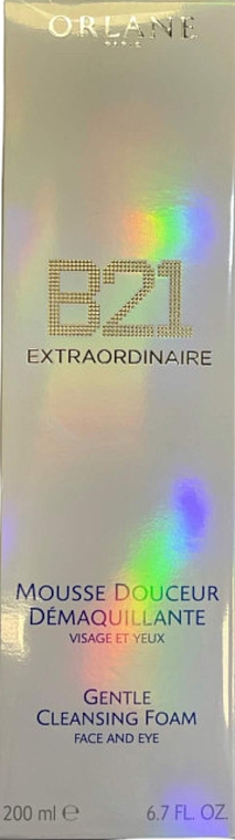 Пенка для умывания - Orlane B21 Extraordinaire Gentle Cleansing Foam Face And Eye — фото N2