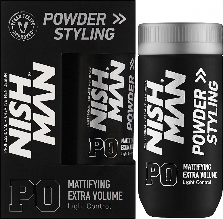 Пудра для стилизации волос - Nishman Styling Powder Ultra Volume — фото N2