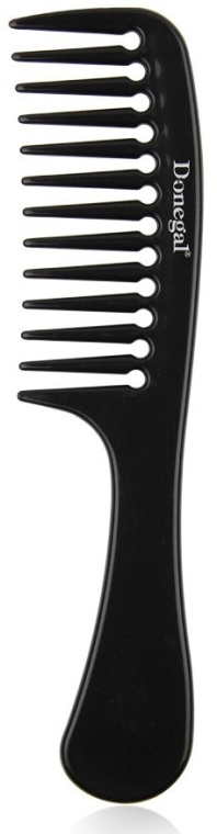 Гребень для волос 20.7 см, черный - Donegal Hair Comb