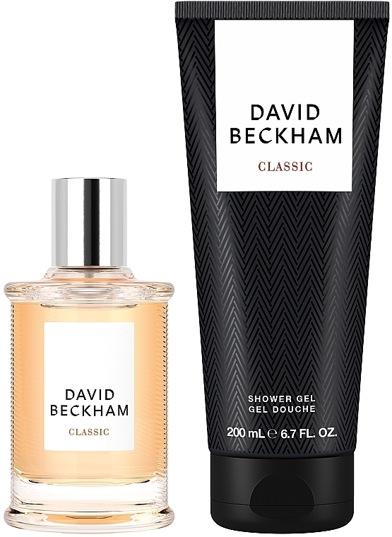 David Beckham Classic - Набір (edt/50ml + sh/gel/200ml) — фото N2