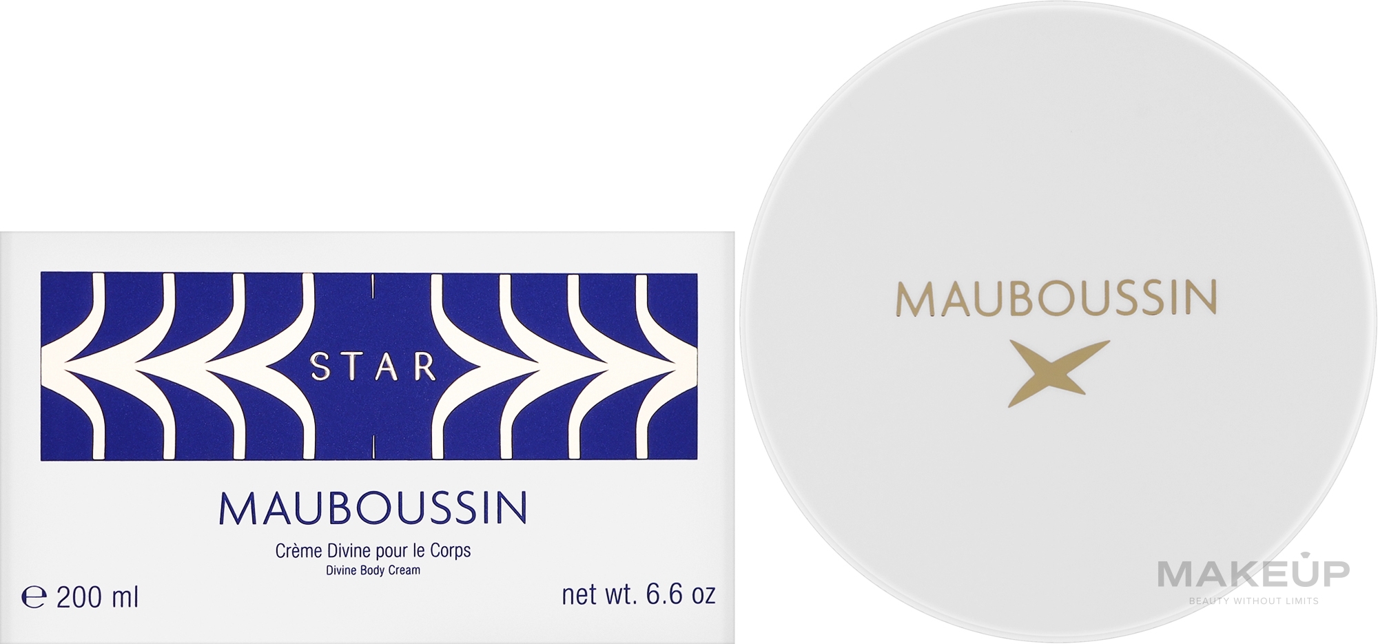 Mauboussin Star Perfumed Divine Body Cream - Парфюмированный крем для тела — фото 200ml