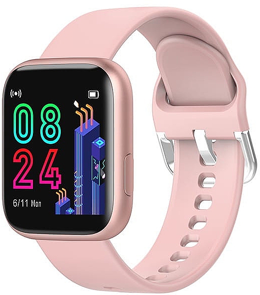 Смарт-годинник для жінок, рожевий - Garett Smartwatch Women Eva — фото N3