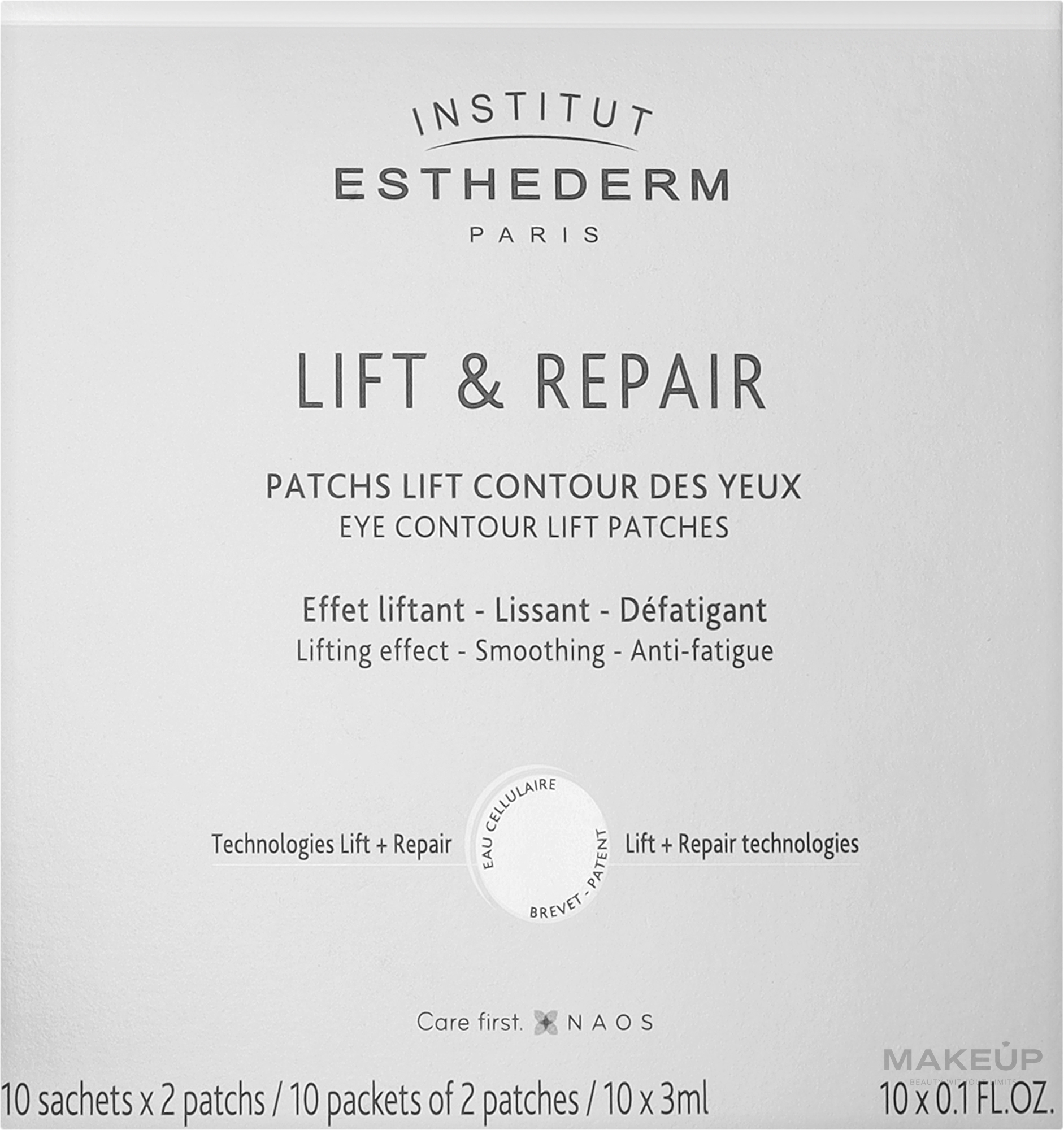 Біоліфтингові патчі - Institut Esthederm — фото 10шт