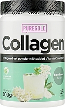 Коллаген с витамином С и цинком, бузина - PureGold Collagen Marha — фото N1