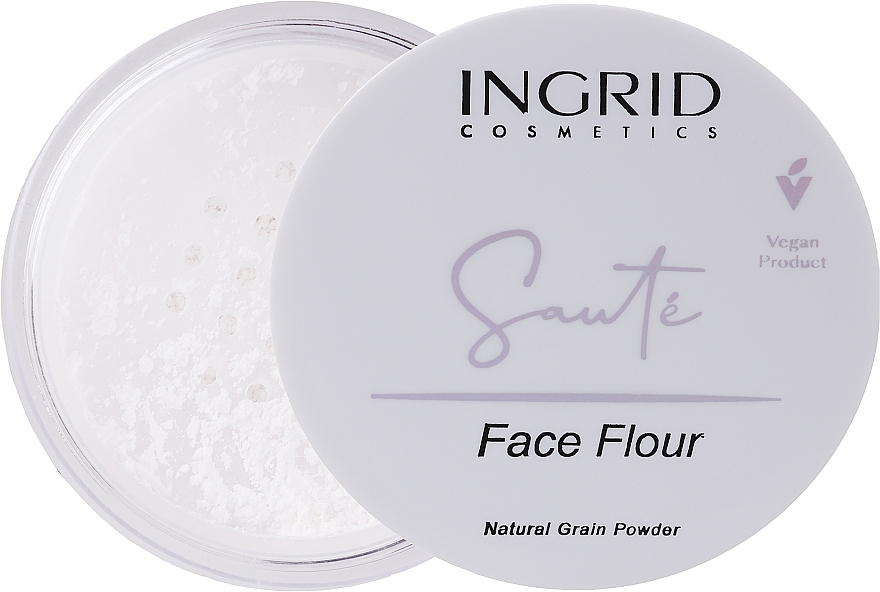 Розсипчаста пудра для обличчя - Ingrid Cosmetics Saute Face Flour