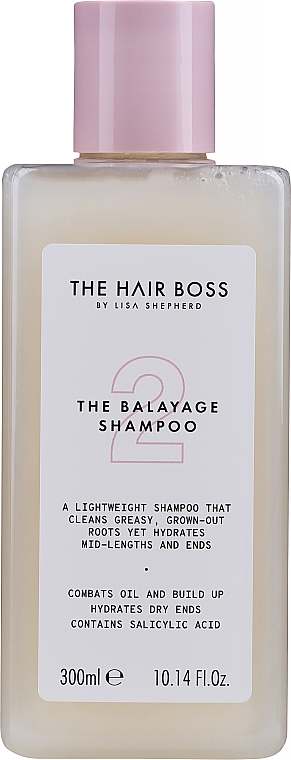 Шампунь для для жирных корней и сухих кончиков - The Hair Boss Balayage Shampoo — фото N1