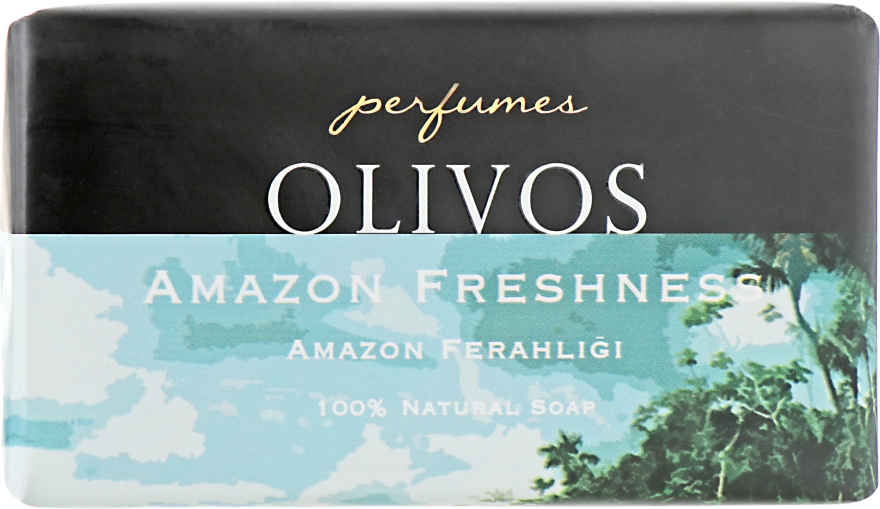 Натуральное оливковое мыло "Свежесть Амазонки" - Olivos Perfumes Amazon Freshness