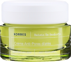Парфумерія, косметика Легкий зволожувальний крем-гель для обличчя - Korres Santorini Grape Poreless Skin Cream