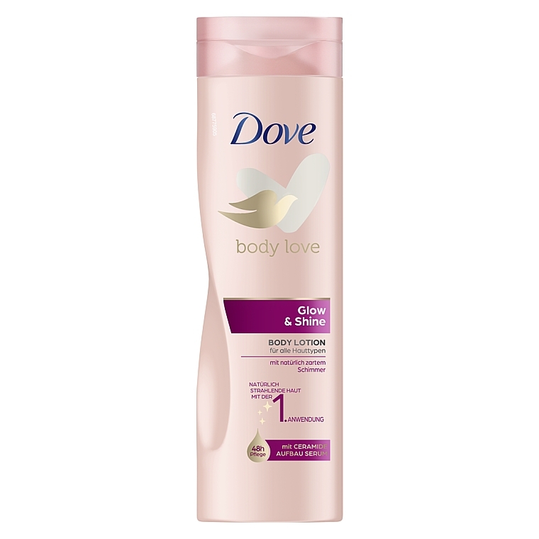 Лосьон-шимер для тела "Нежное сияние" - Dove Body Love Glow & Shine Body Lotion