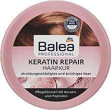 Маска для сухого та ламкого волосся - Balea Professional Keratin Repair — фото N2