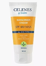 Парфумерія, косметика Сонцезахисний крем SPF 100+ - Celenes Herbal Sunscreen Cream Spf 100 Max