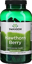 Харчова добавка "Ягоди глоду", 565мг - Swanson Hawthorn Berries — фото N1