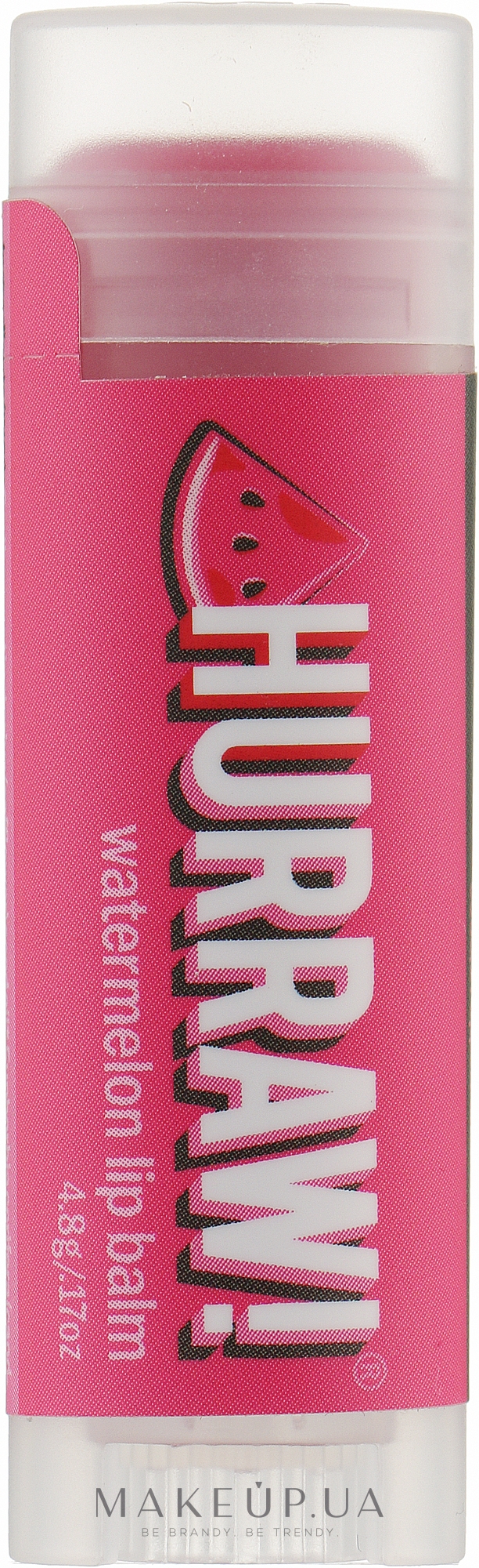 Бальзам для губ "Арбуз" - Hurraw! Watermelon Lip Balm — фото 4.8g