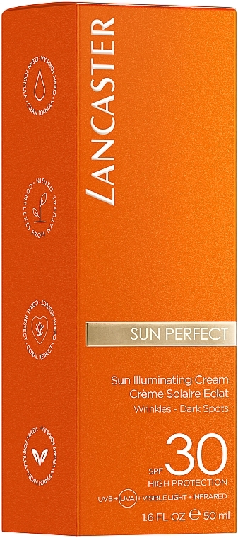Сонцезахисний крем для обличчя - Lancaster Sun Perfect Sun Illuminating Cream SPF 30 — фото N4