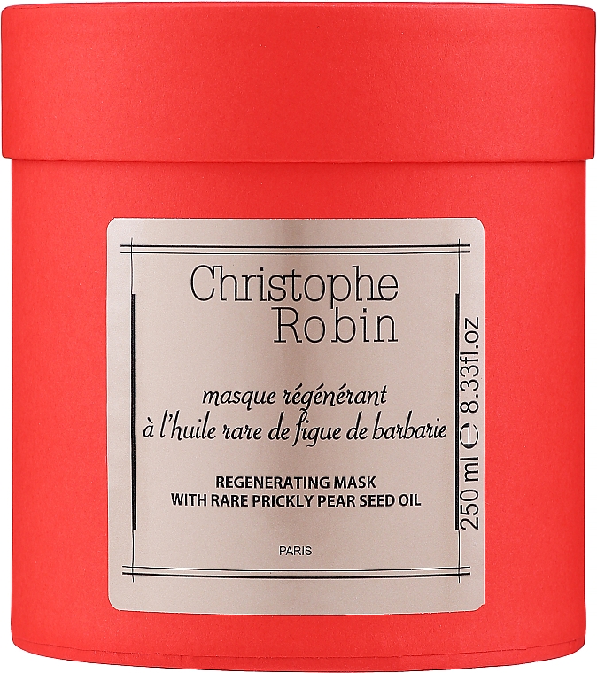Відновлювальна маска для волосся - Christophe Robin Regenerating Mask With Rare Prickly Pear Seed Oil — фото N3
