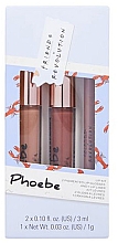 Набор - Makeup Revolution X Friends Phoebe Lip Kit (lip/pen/1g + lip/gloss/2x3ml) — фото N1