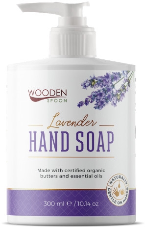 Рідке мило "Лаванда" - Wooden Spoon Lavender Hand Soap — фото N1