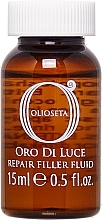 Восстанавливающий флюид-филлер - Barex Italiana Olioseta Oro Di Luce Repair Filler Fluid — фото N1