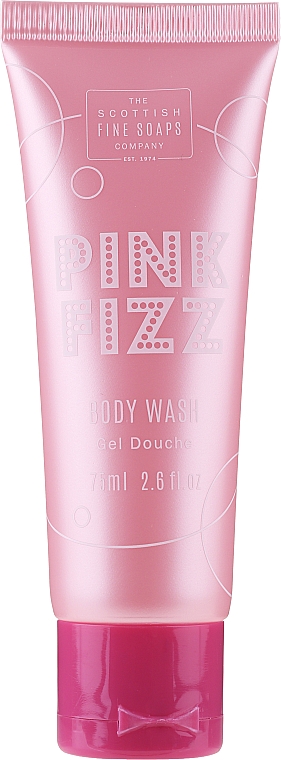 Набор - Scottish Fine Soaps Pink Fizz (sh/gel/75ml + b/oil/75ml + h/cr/75ml + soap/40g) — фото N2