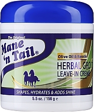Парфумерія, косметика Незмивний крем для волосся - Mane 'n Tail Herbal Gro Leave-In Cream Therapy