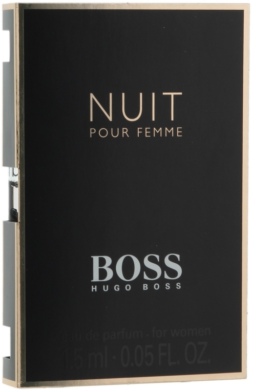 Hugo Boss Boss Nuit Femme Eau de Parfum - Парфюмированная вода (пробник)