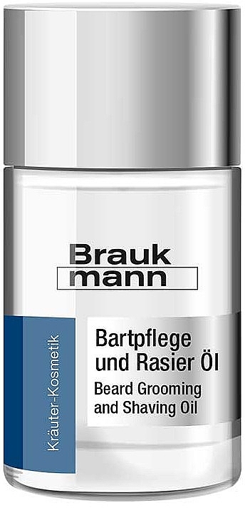 Олія для догляду за бородою та гоління - Hildegard Braukmann Brauk Mann Beard Grooming & Shaving Oil — фото N1