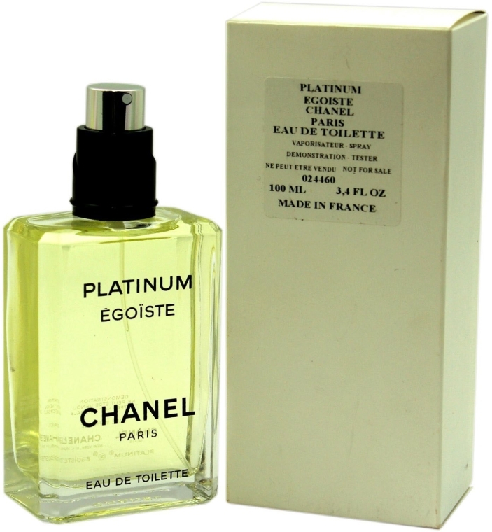 Chanel Egoiste Platinum - Туалетная вода (тестер без крышечки) — фото N4