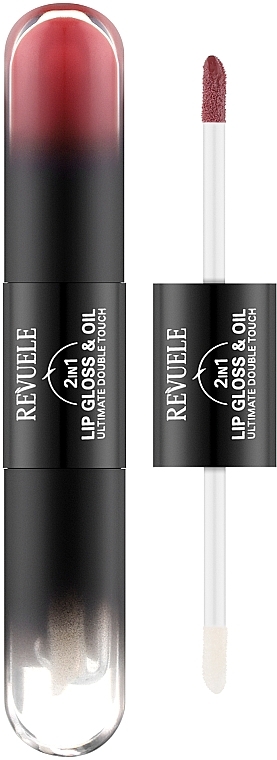 Блеск и масло для губ 2в1 - Revuele Lip Gloss & Oil 2 in 1 — фото N1