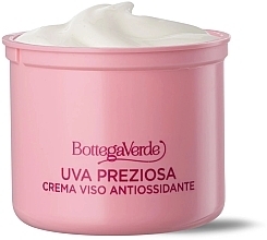 Крем для обличчя з виноградом - Bottega Verde Uva Preziosa Face Cream Refill (сменный блок) — фото N1