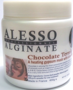 Термоактивная гипсовая маска с шоколадом - Alesso Professionnel Chocolate Termic Mask  — фото N1